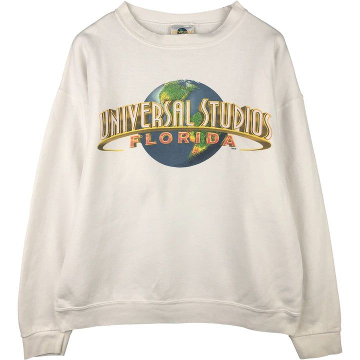 Universal Studios Florida Advertising Sweatshirt, Men's XXL unclear white type Vintage Second Hand