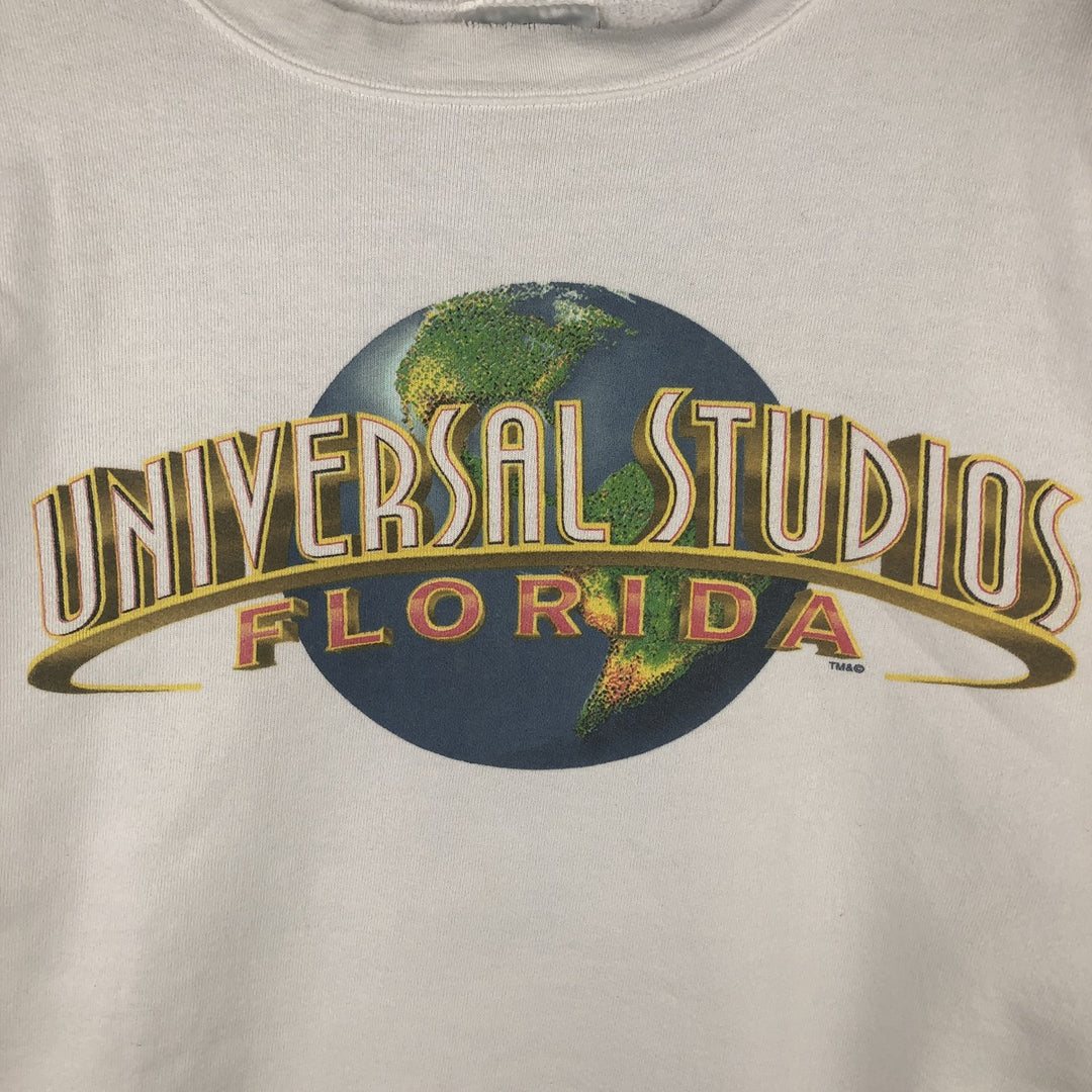 Universal Studios Florida Advertising Sweatshirt, Men's XXL unclear white type Vintage Second Hand