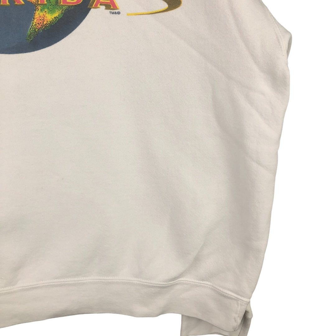 Universal Studios Florida Advertising Sweatshirt, Men's XXL unclear white type Vintage Second Hand