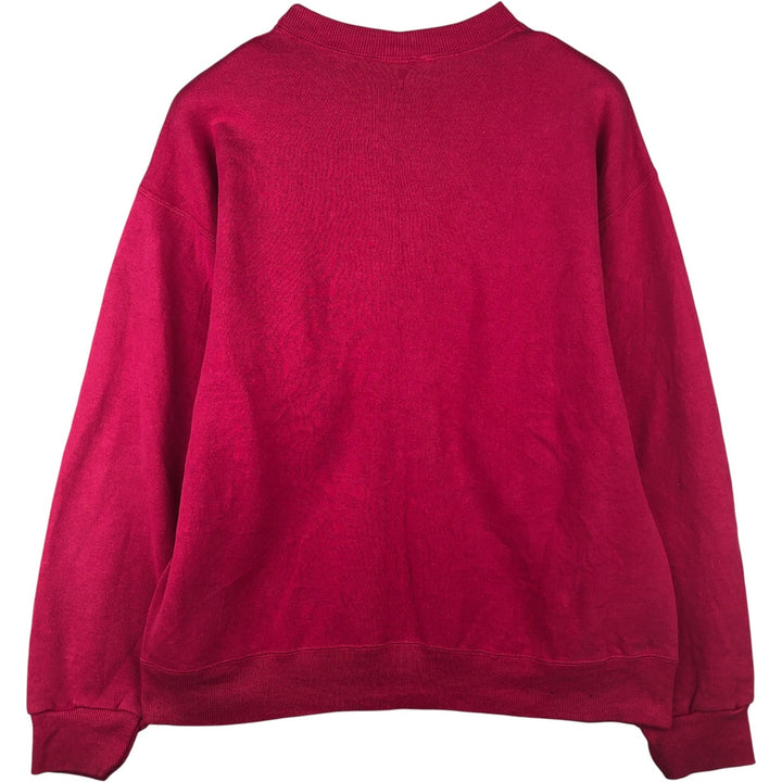 90'S Planet Hollywood Advertising Sweatshirt, Made in USA, Men's XL unclear pink type Vintage Second Hand