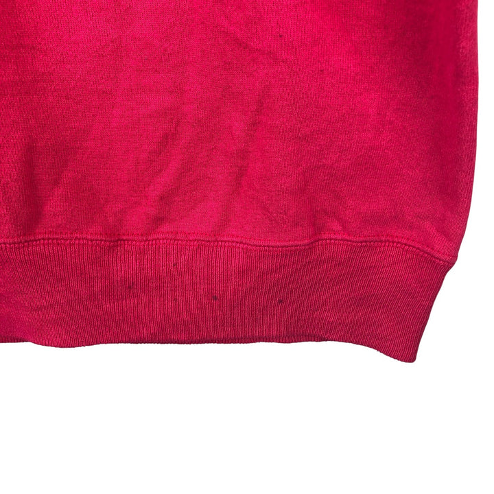 90'S Planet Hollywood Advertising Sweatshirt, Made in USA, Men's XL unclear pink type Vintage Second Hand