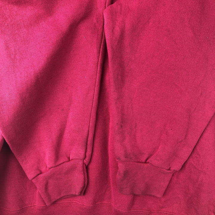 90'S Planet Hollywood Advertising Sweatshirt, Made in USA, Men's XL unclear pink type Vintage Second Hand