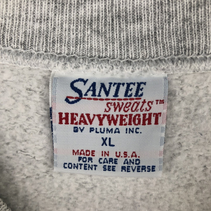SANTEE SWEATS Hard Rock Cafe Advertising Sweatshirt, Made in USA, Men's XL cotton white type Vintage Second Hand