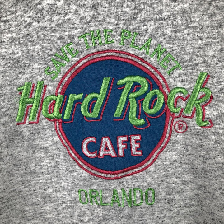 SANTEE SWEATS Hard Rock Cafe Advertising Sweatshirt, Made in USA, Men's XL cotton white type Vintage Second Hand