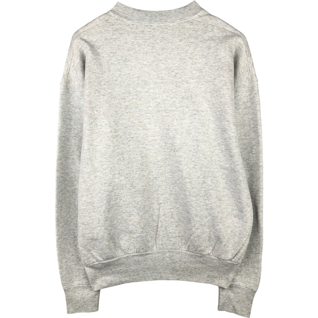 90'S Fruit of the Loom advertising sweatshirt, Made in Canada, Men's size L cotton pale white type Vintage Second Hand
