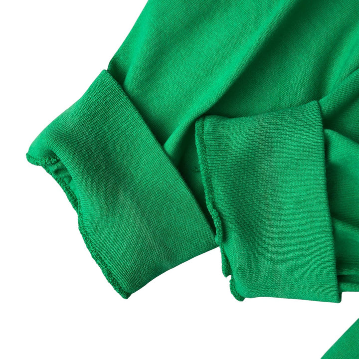 Long T-shirt, Men's XXL cotton green type Vintage Second Hand