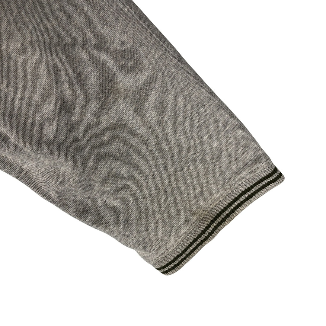Ralph Lauren Polo Jeans Company V-neck long-sleeved T-shirt, men's size XL cotton gray type Vintage Second Hand