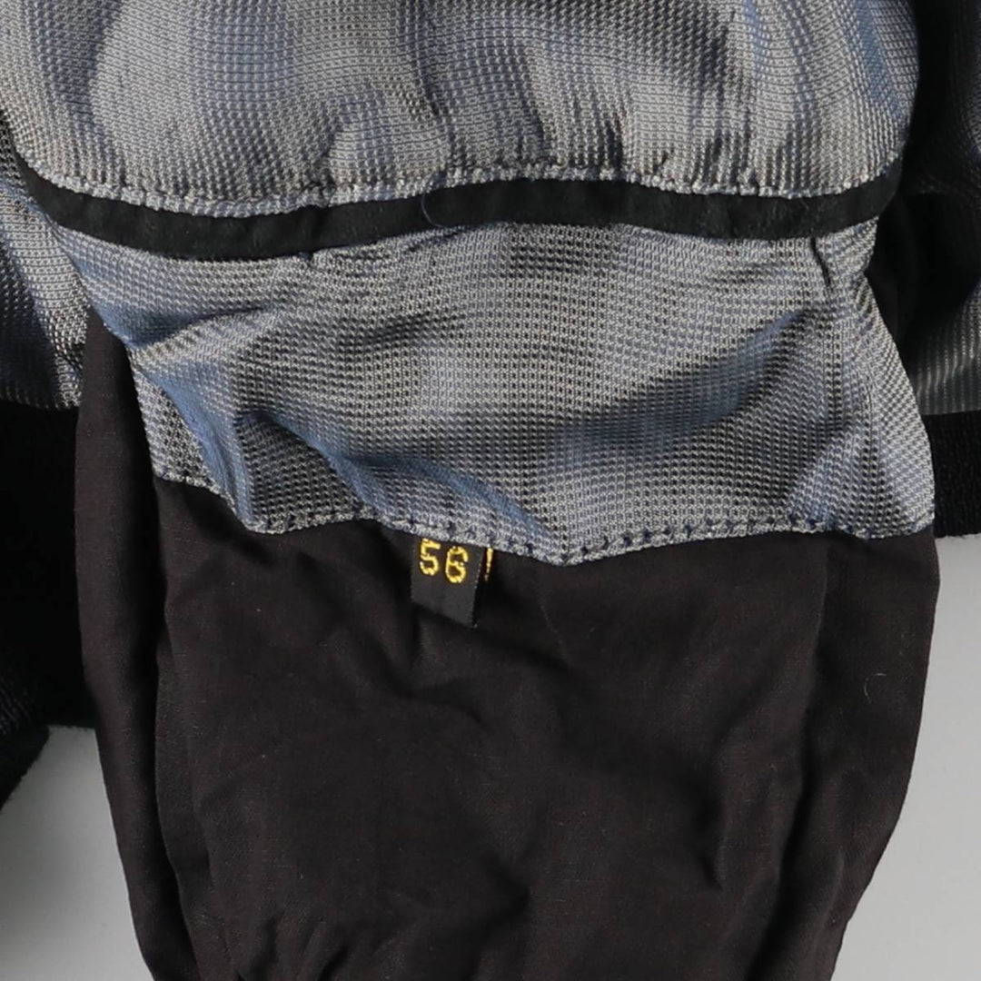 STRIWA LEATHER Suede Leather Blouson (Men's XXXXL) Genuine Leather Suede Leather black type Vintage Second Hand