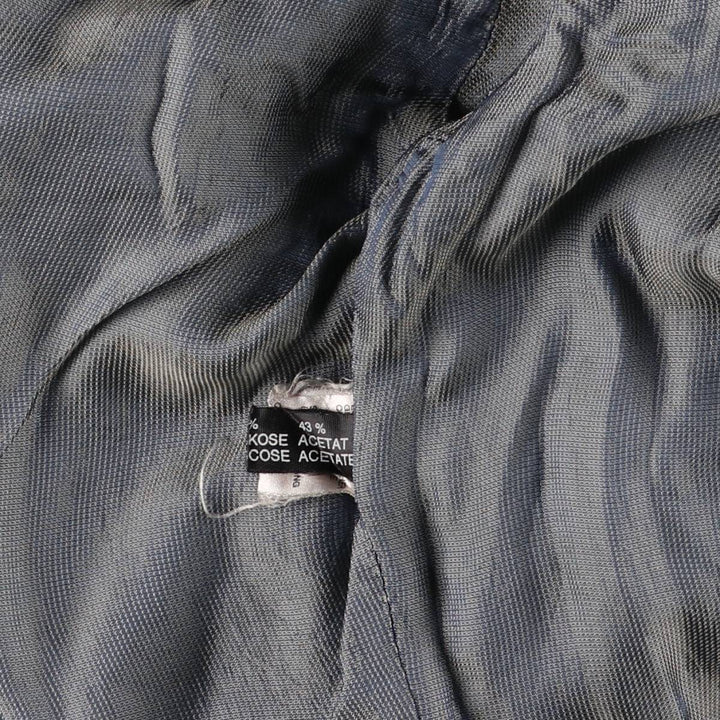 STRIWA LEATHER Suede Leather Blouson (Men's XXXXL) Genuine Leather Suede Leather black type Vintage Second Hand