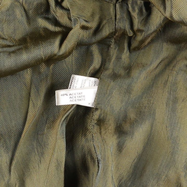 STRIWA Suede Leather Jacket, Men's Size XL Genuine Leather Suede Leather brown type Vintage Second Hand