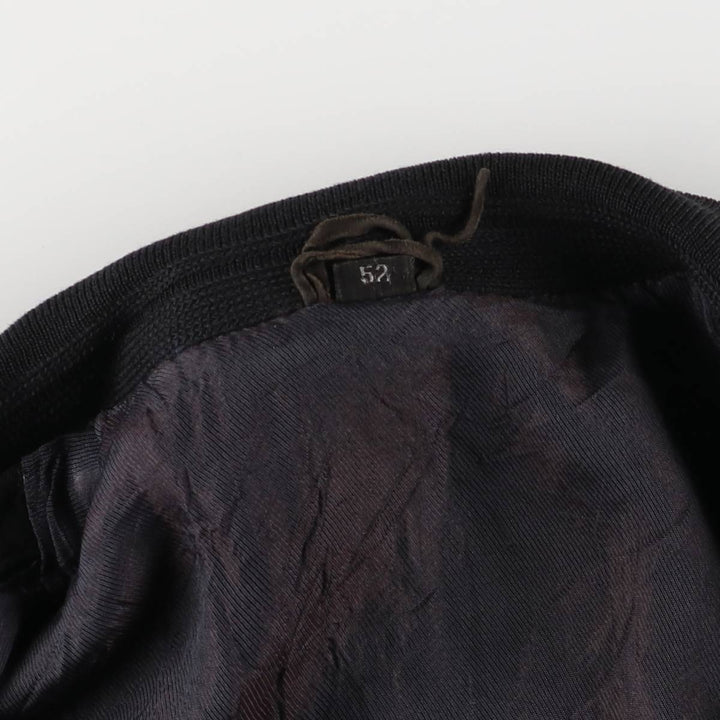 Robert Ley suede leather jacket, men's size XXL unclear Charcoal Vintage Second Hand