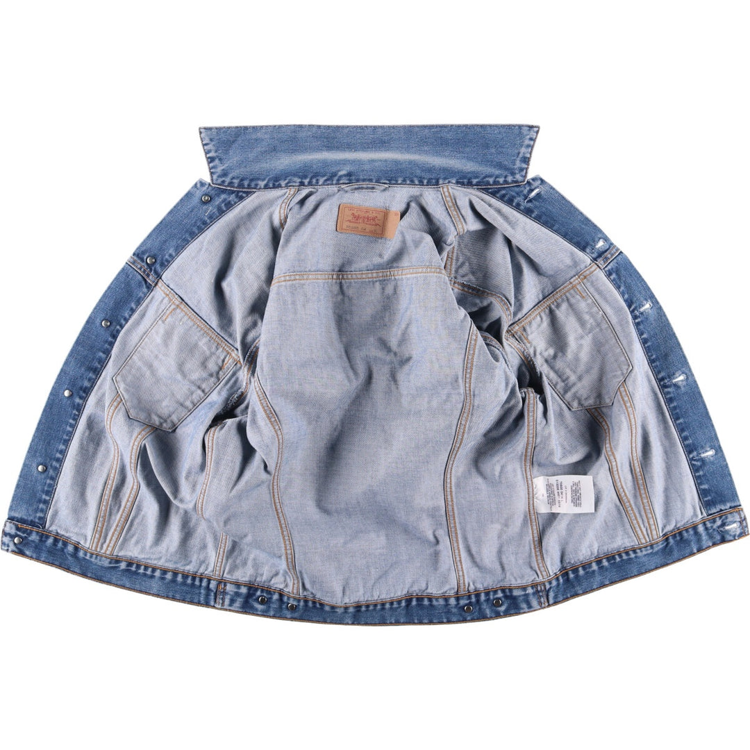 2000'S Levi's 70500-0414 Euro Model Denim Jacket, Men's Size L cotton blue type Vintage Second Hand