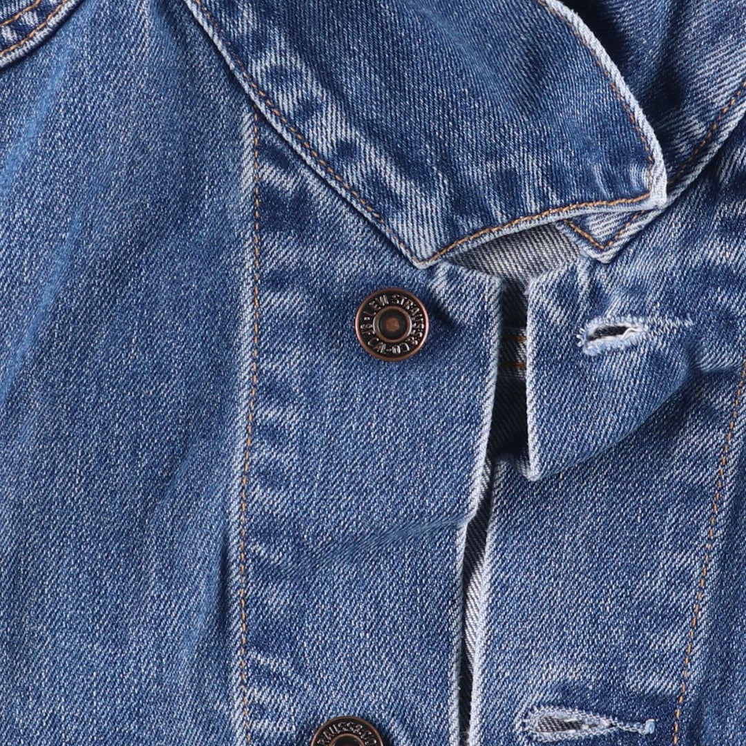 2000'S Levi's 70500-0414 Euro Model Denim Jacket, Men's Size L cotton blue type Vintage Second Hand