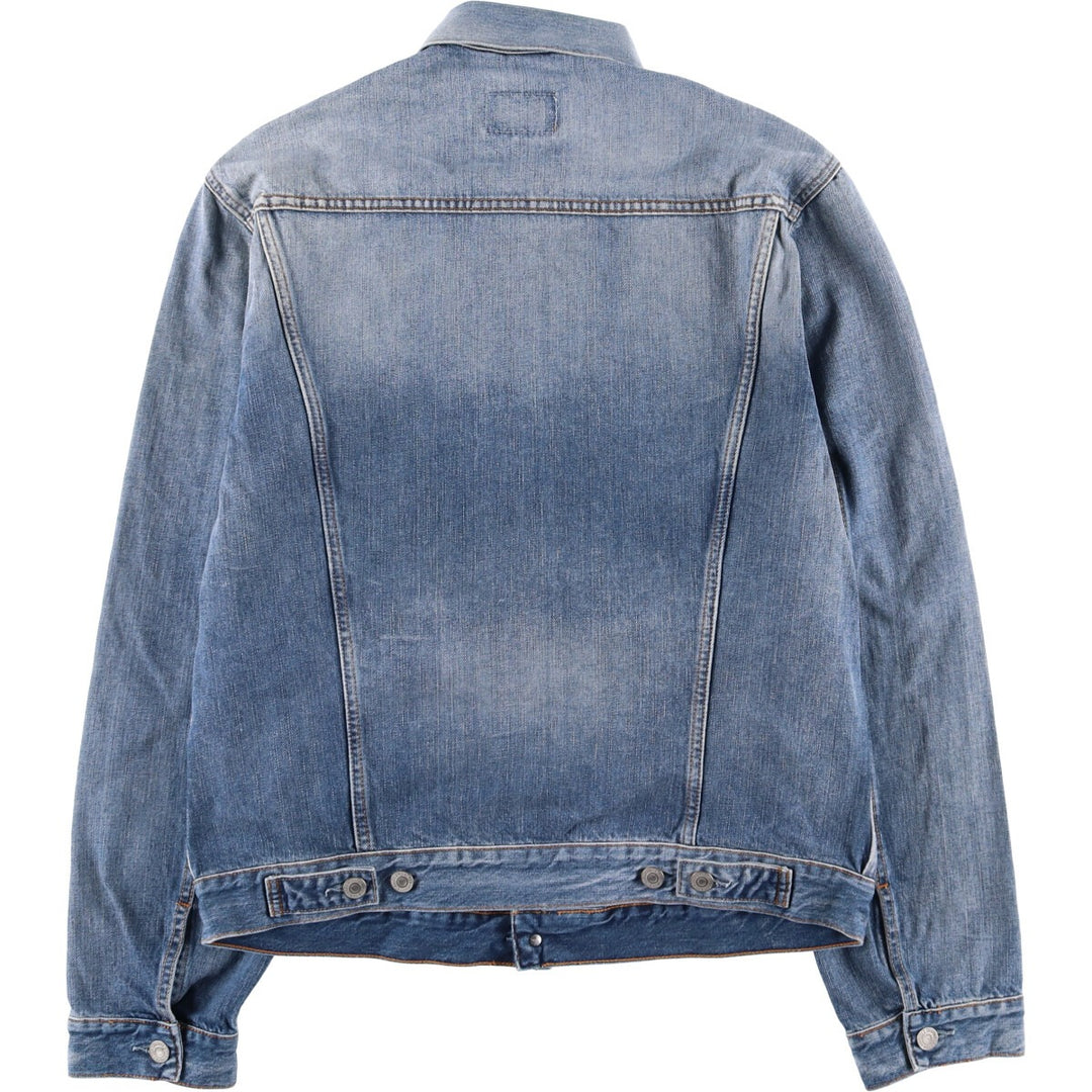 2000'S Levi's 72510-0006 Euro Model Denim Jacket, Men's Size L cotton blue type Vintage Second Hand