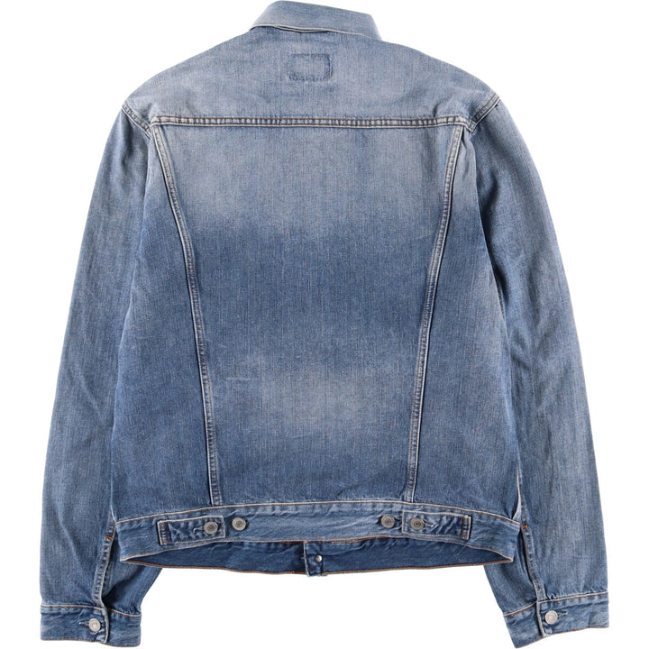 2000'S Levi's 72510-0006 Euro Model Denim Jacket, Men's Size L cotton blue type Vintage Second Hand