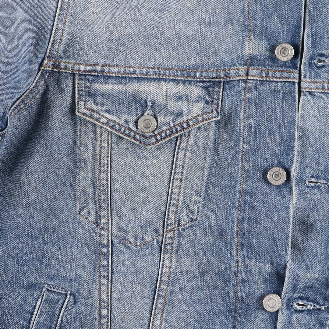 2000'S Levi's 72510-0006 Euro Model Denim Jacket, Men's Size L cotton blue type Vintage Second Hand