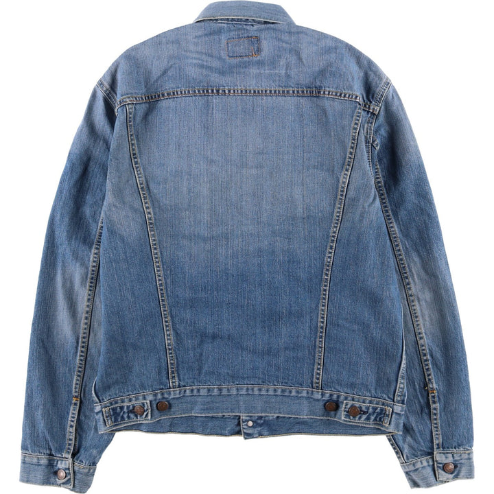 Levi's 70550-0439 Euro Model Denim Jacket, G-Jean, Men's Size L cotton blue type Vintage Second Hand