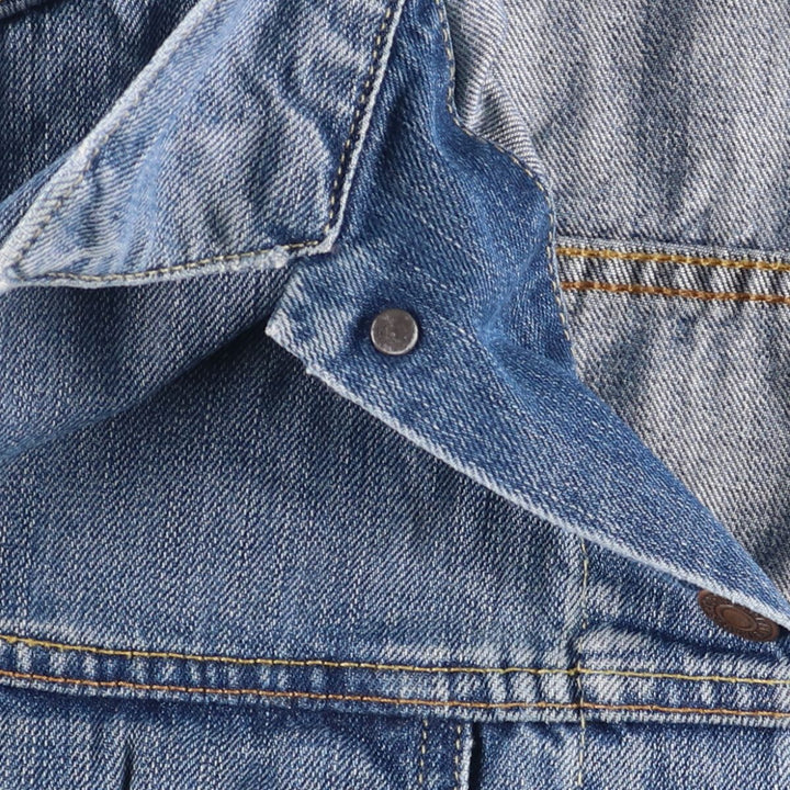 Levi's 70550-0439 Euro Model Denim Jacket, G-Jean, Men's Size L cotton blue type Vintage Second Hand