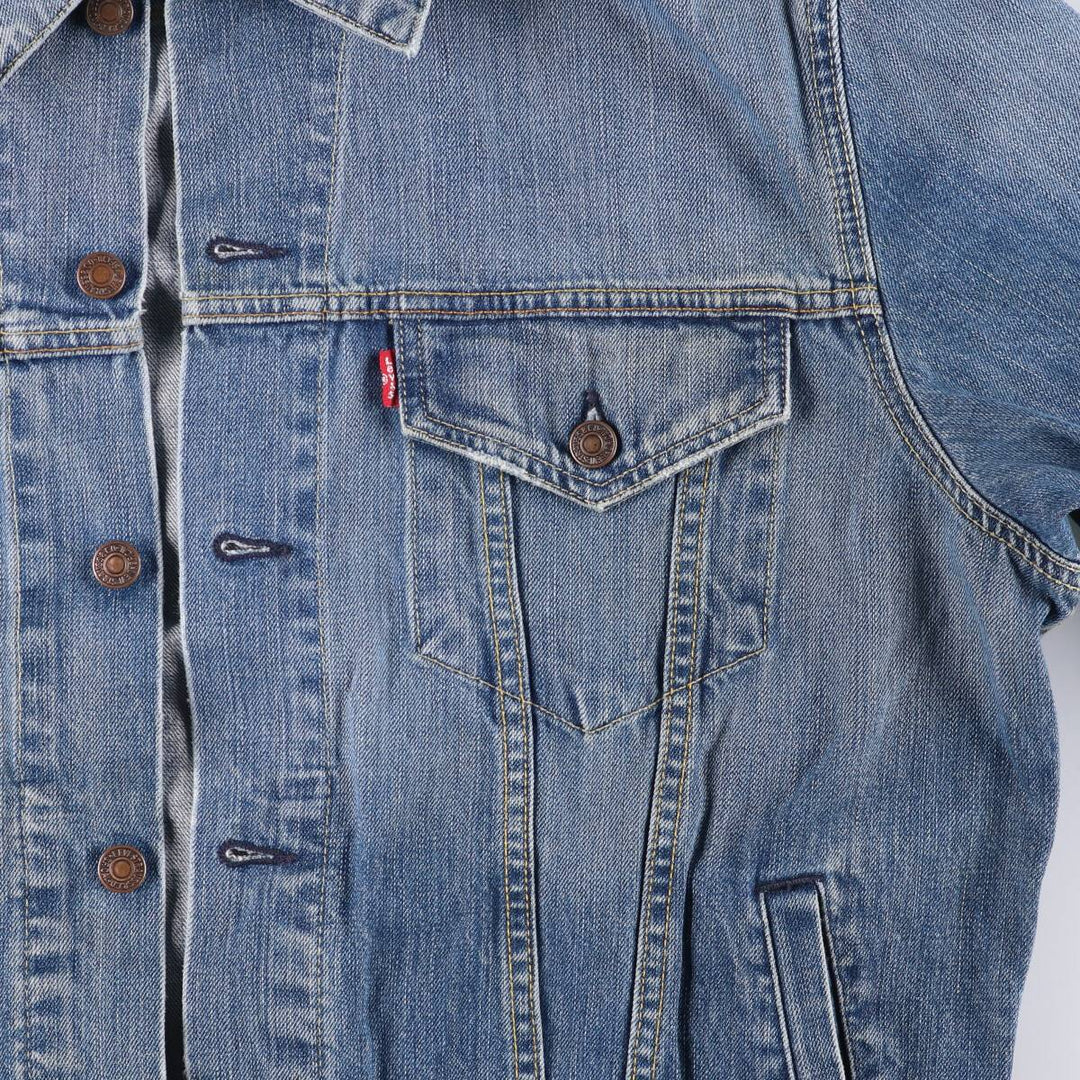 Levi's 70550-0439 Euro Model Denim Jacket, G-Jean, Men's Size L cotton blue type Vintage Second Hand