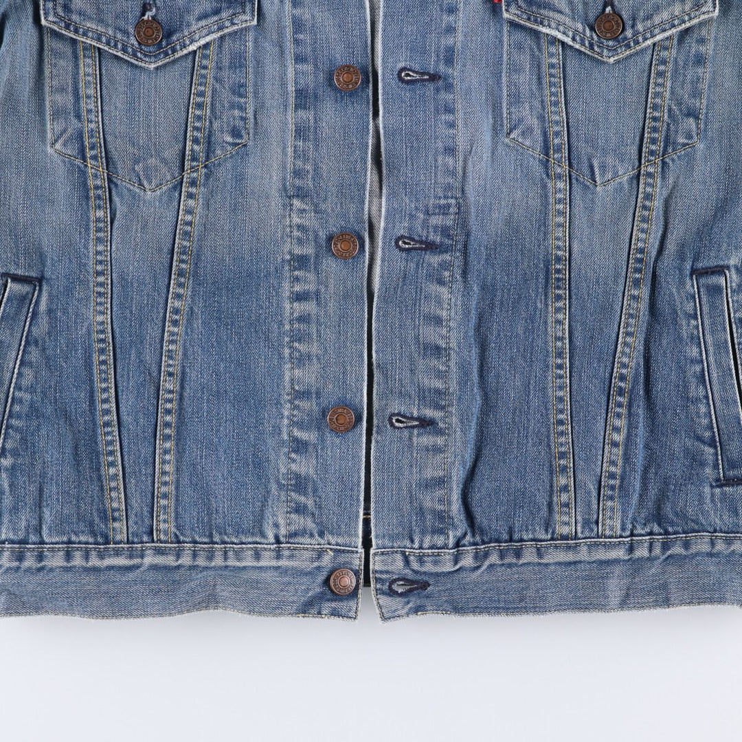 Levi's 70550-0439 Euro Model Denim Jacket, G-Jean, Men's Size L cotton blue type Vintage Second Hand