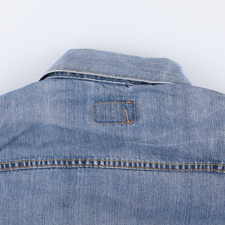 Levi's 70550-0439 Euro Model Denim Jacket, G-Jean, Men's Size L cotton blue type Vintage Second Hand
