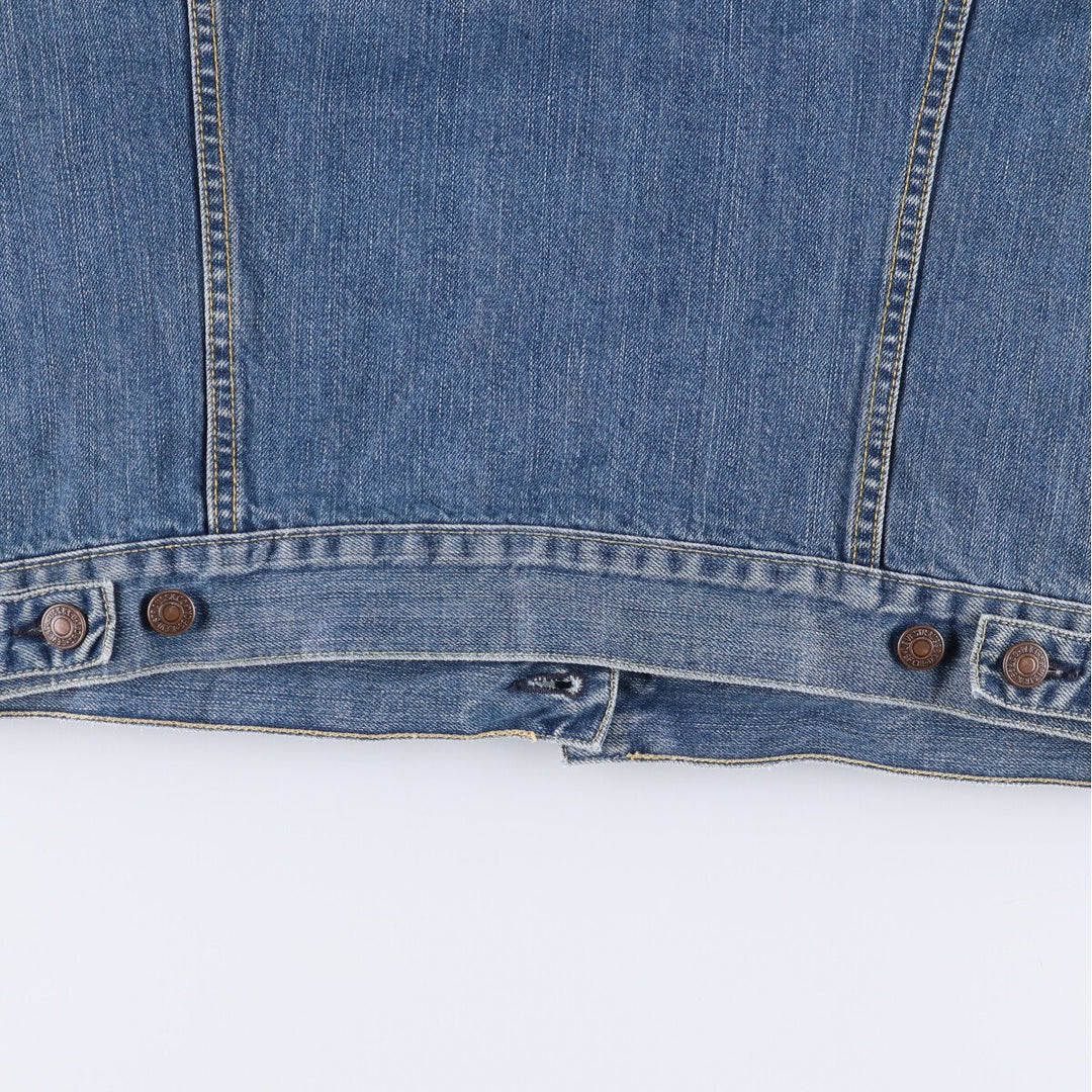 Levi's 70550-0439 Euro Model Denim Jacket, G-Jean, Men's Size L cotton blue type Vintage Second Hand