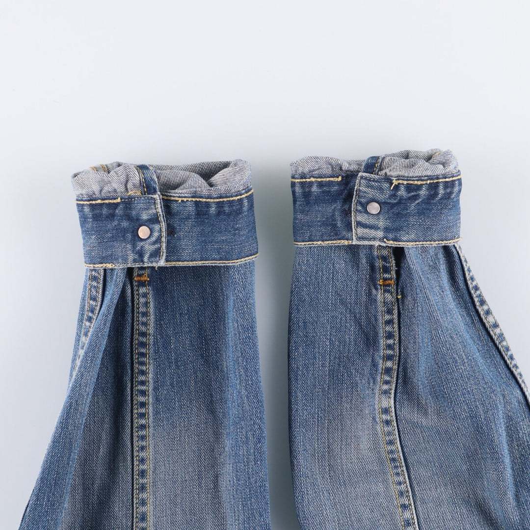 Levi's 70550-0439 Euro Model Denim Jacket, G-Jean, Men's Size L cotton blue type Vintage Second Hand