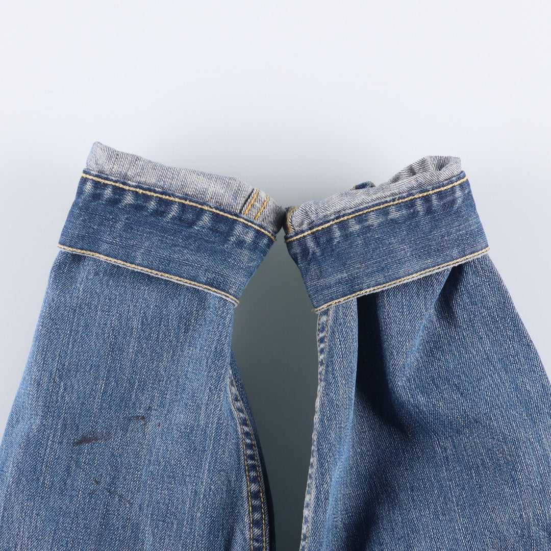 Levi's 70550-0439 Euro Model Denim Jacket, G-Jean, Men's Size L cotton blue type Vintage Second Hand