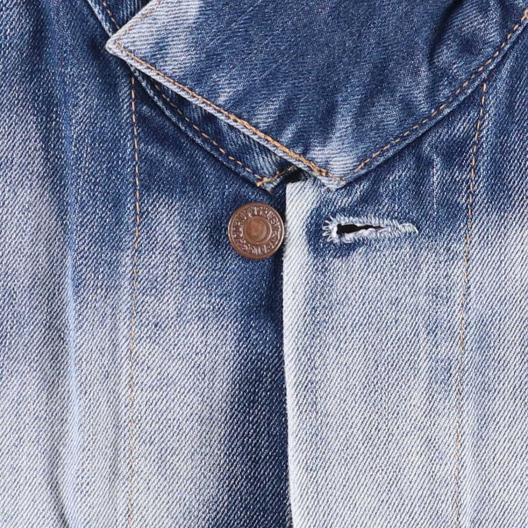 2000'S Levi's 70500-0485 Euro Model Denim Jacket, Men's Size L cotton blue type Vintage Second Hand