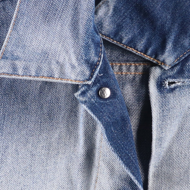 2000'S Levi's 70500-0485 Euro Model Denim Jacket, Men's Size L cotton blue type Vintage Second Hand