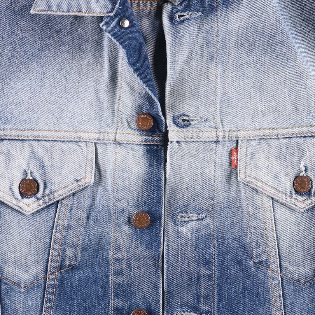 2000'S Levi's 70500-0485 Euro Model Denim Jacket, Men's Size L cotton blue type Vintage Second Hand