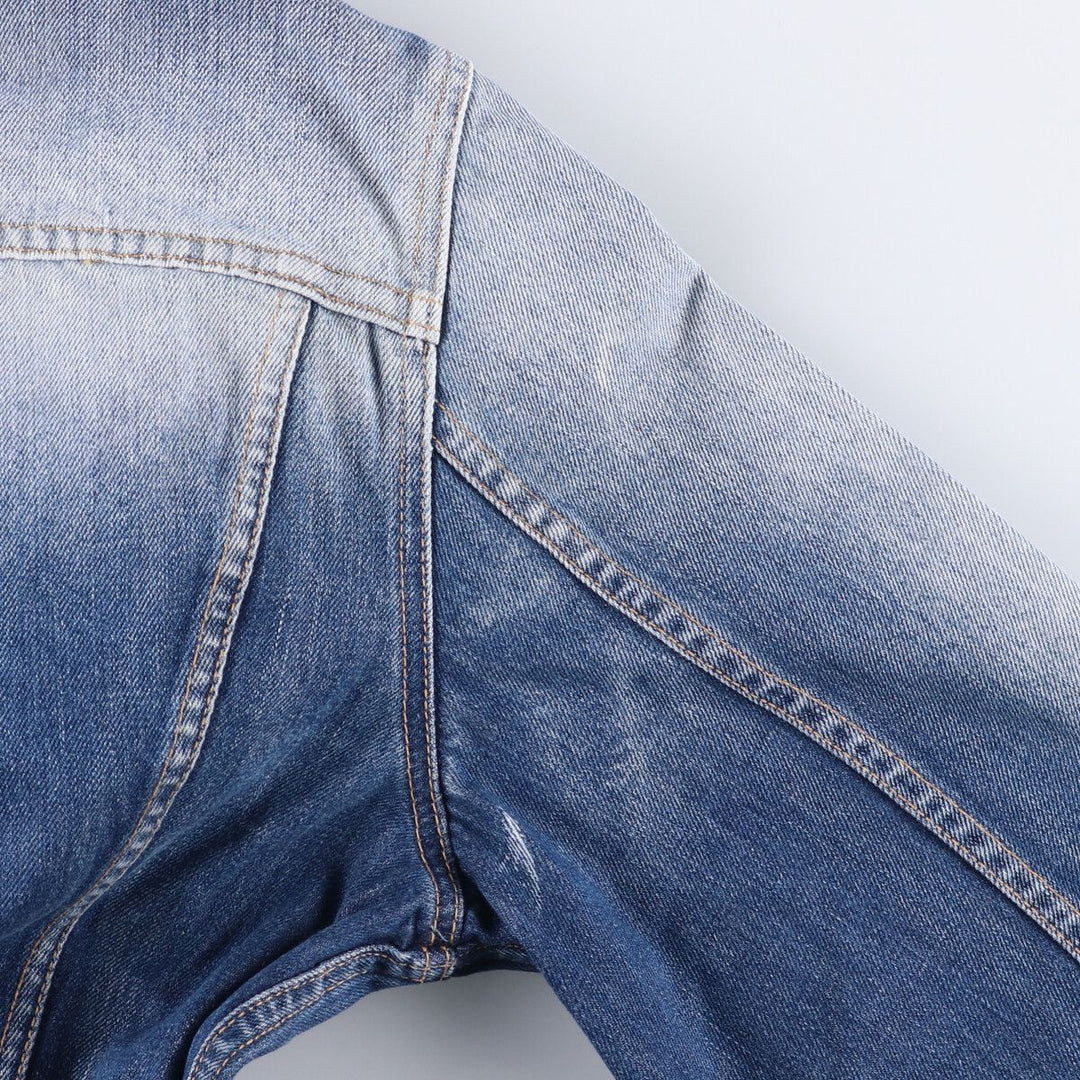 2000'S Levi's 70500-0485 Euro Model Denim Jacket, Men's Size L cotton blue type Vintage Second Hand