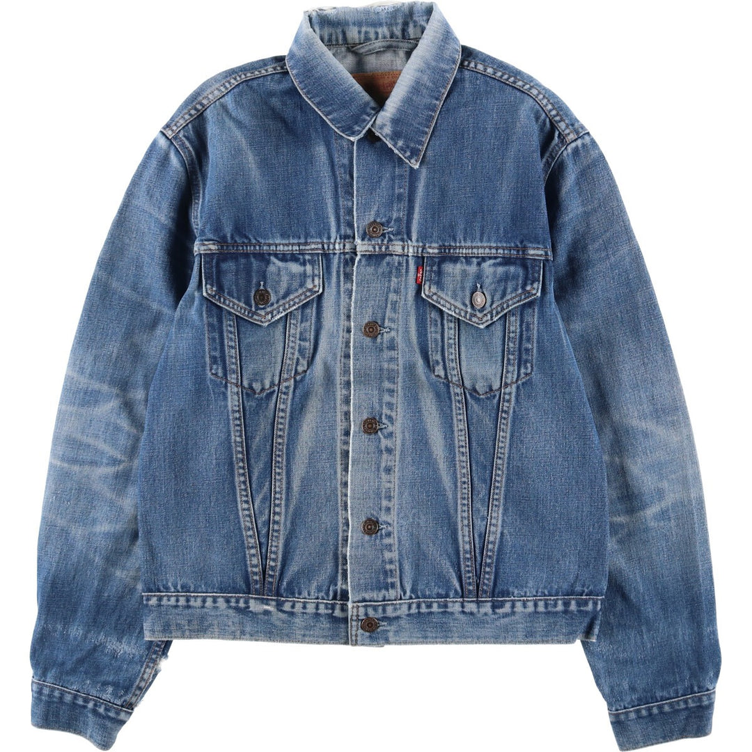 2000'S Levi's 70500-0401 Euro Model Denim Jacket, Men's Size XL cotton blue type Vintage Second Hand