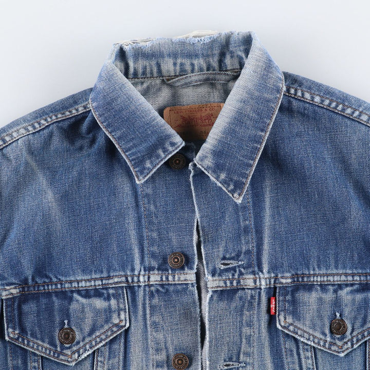 2000'S Levi's 70500-0401 Euro Model Denim Jacket, Men's Size XL cotton blue type Vintage Second Hand