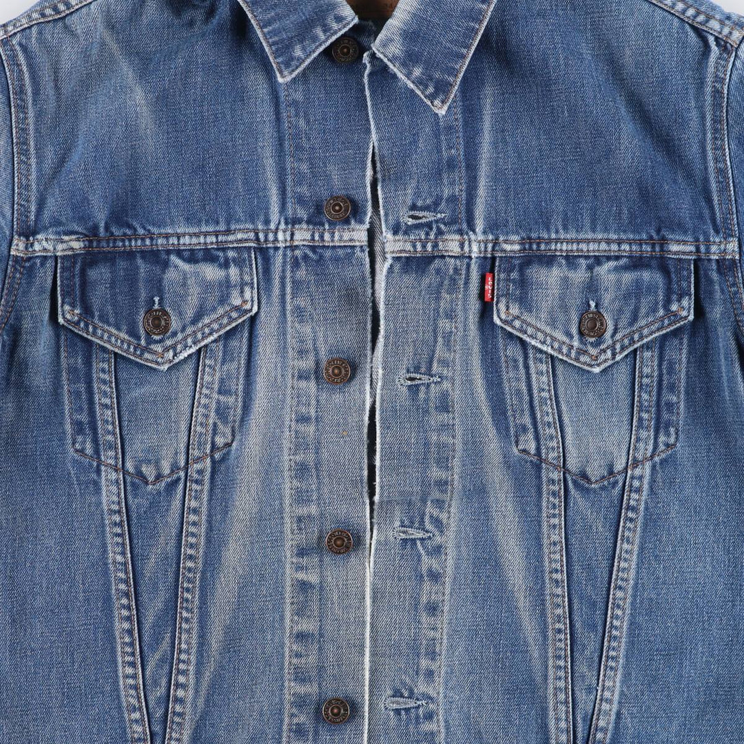 2000'S Levi's 70500-0401 Euro Model Denim Jacket, Men's Size XL cotton blue type Vintage Second Hand