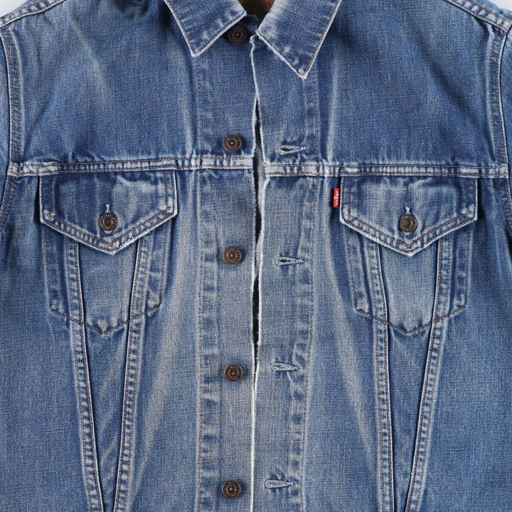 2000'S Levi's 70500-0401 Euro Model Denim Jacket, Men's Size XL cotton blue type Vintage Second Hand