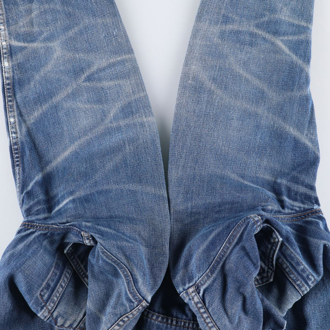 2000'S Levi's 70500-0401 Euro Model Denim Jacket, Men's Size XL cotton blue type Vintage Second Hand