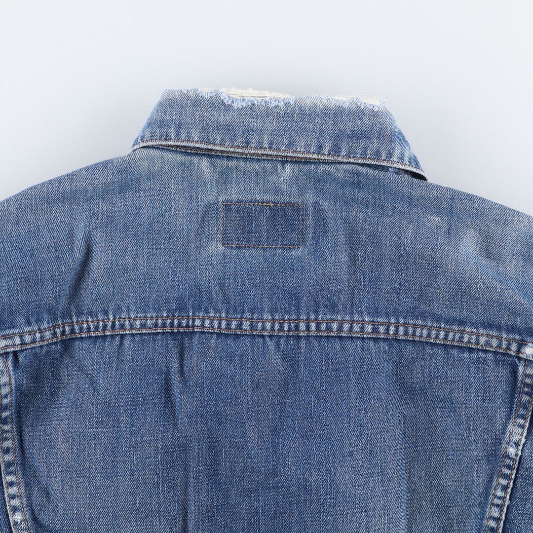 2000'S Levi's 70500-0401 Euro Model Denim Jacket, Men's Size XL cotton blue type Vintage Second Hand