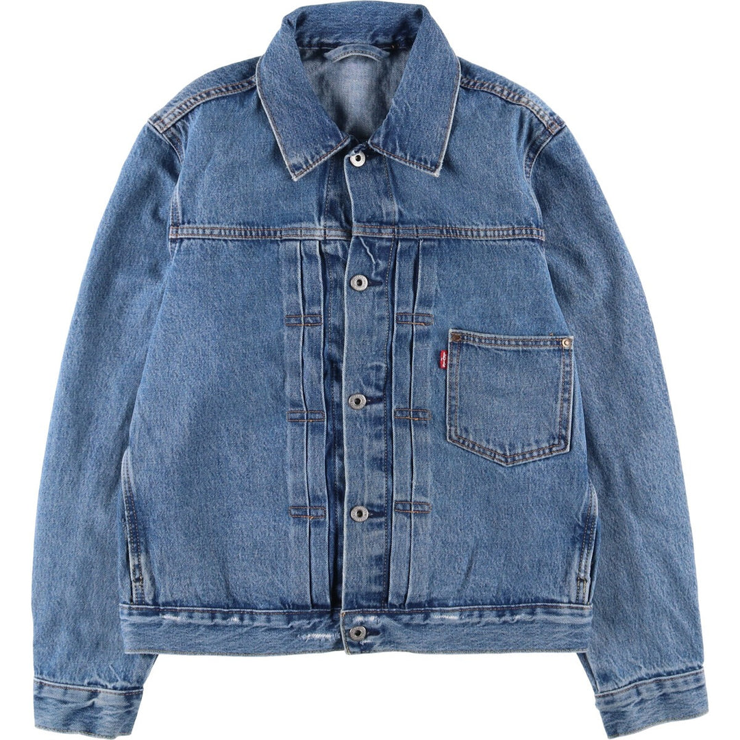 Levi's denim jacket, men's size S cotton blue type Vintage Second Hand