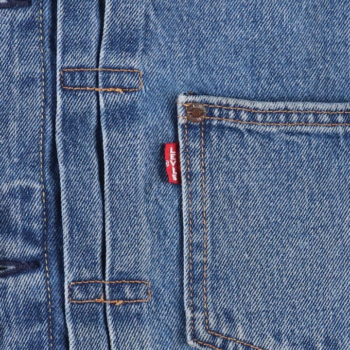 Levi's denim jacket, men's size S cotton blue type Vintage Second Hand