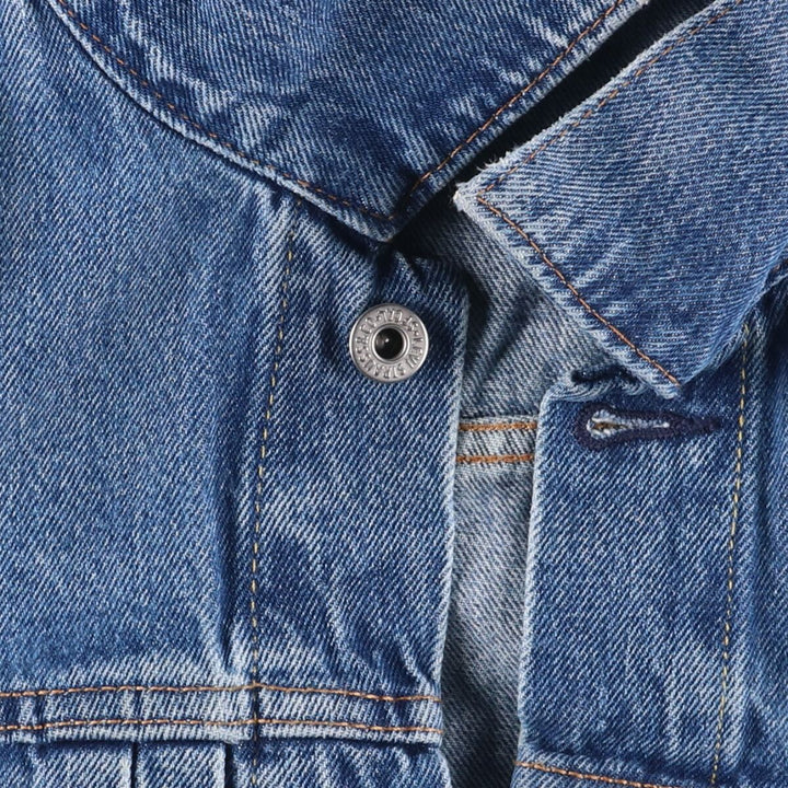 Levi's denim jacket, men's size S cotton blue type Vintage Second Hand