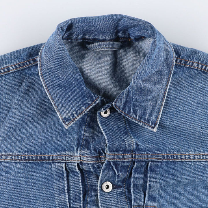 Levi's denim jacket, men's size S cotton blue type Vintage Second Hand