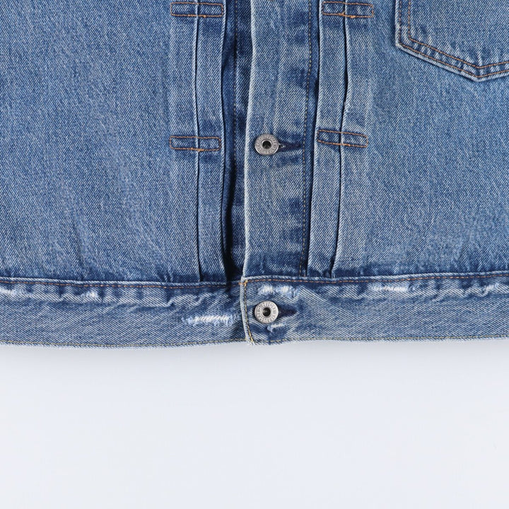 Levi's denim jacket, men's size S cotton blue type Vintage Second Hand