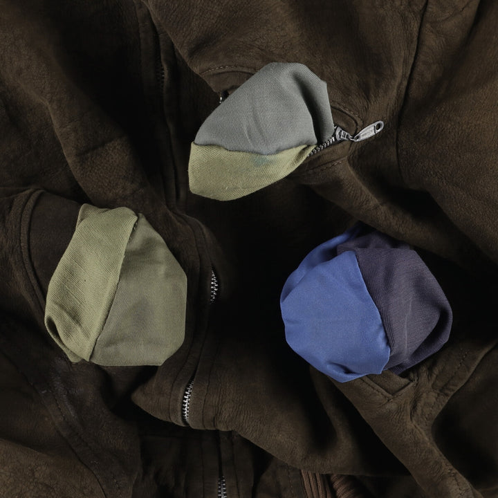 Vintage 1970'S Brimaco suede leather jacket, size L, men's unclear brown type Vintage Second Hand