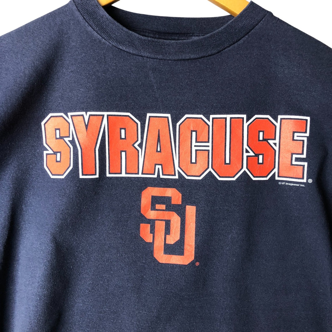 Vintage 90'S Lee SPORT College Long Sleeve T-Shirt, Men's XL cotton navy blue type Vintage Second Hand