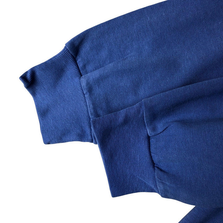 Vintage 1990'S Lands' End plain pocket long sleeve T-shirt, made in the USA, size L, women's. cotton Blue type light blue Vintage Second Hand