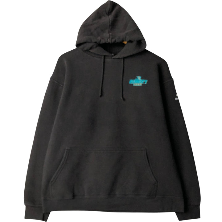 ALSTYLE Sweatshirt Pullover Hoodie, Men's Size M cotton black type Vintage Second Hand