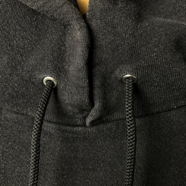 ALSTYLE Sweatshirt Pullover Hoodie, Men's Size M cotton black type Vintage Second Hand