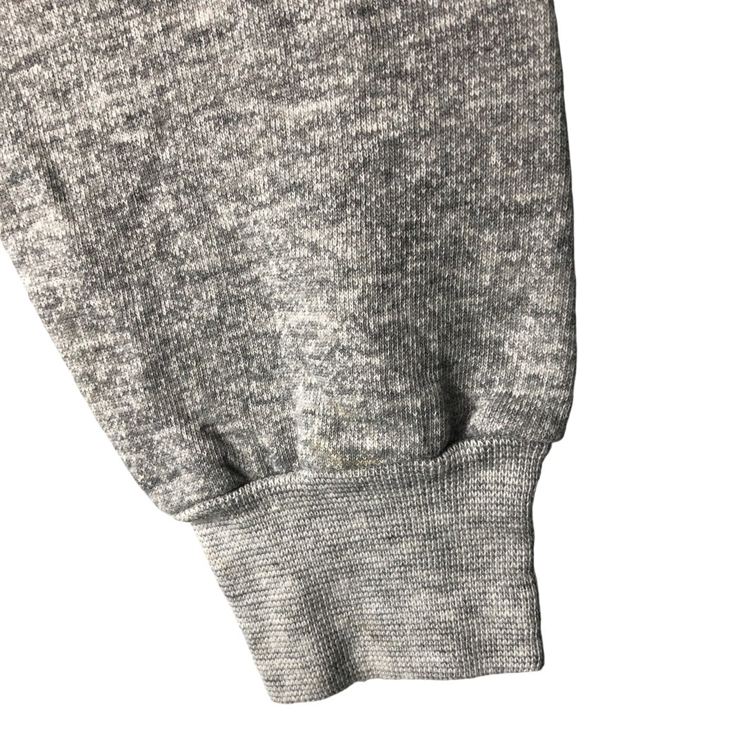 Vintage 1980'S Champion Trico Tag Remake College Pullover Hoodie, Made in USA, Women's Size M Creslan gray type Vintage Second Hand