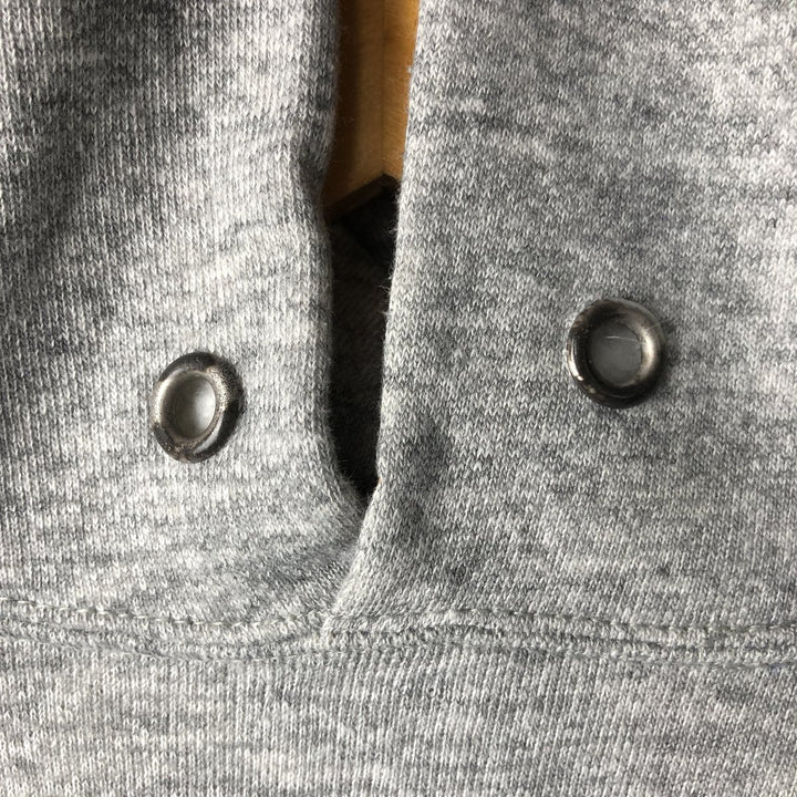 Vintage 1980'S Champion Trico Tag Remake College Pullover Hoodie, Made in USA, Women's Size M Creslan gray type Vintage Second Hand